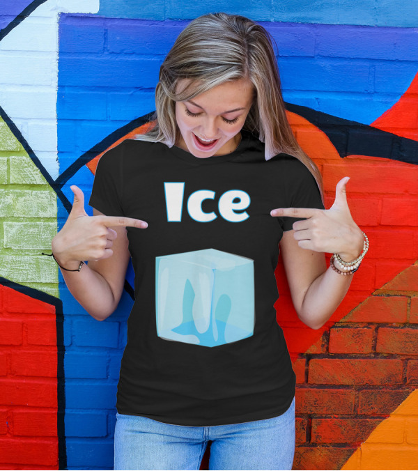 Ice Cube Humor Matching Couple T-Shirt