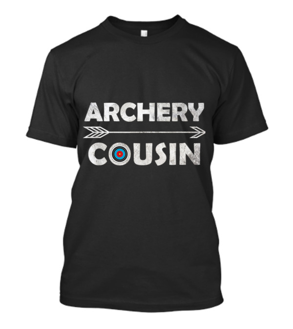 Archery Cousin Arrow And Target Matching Family T-Shirt