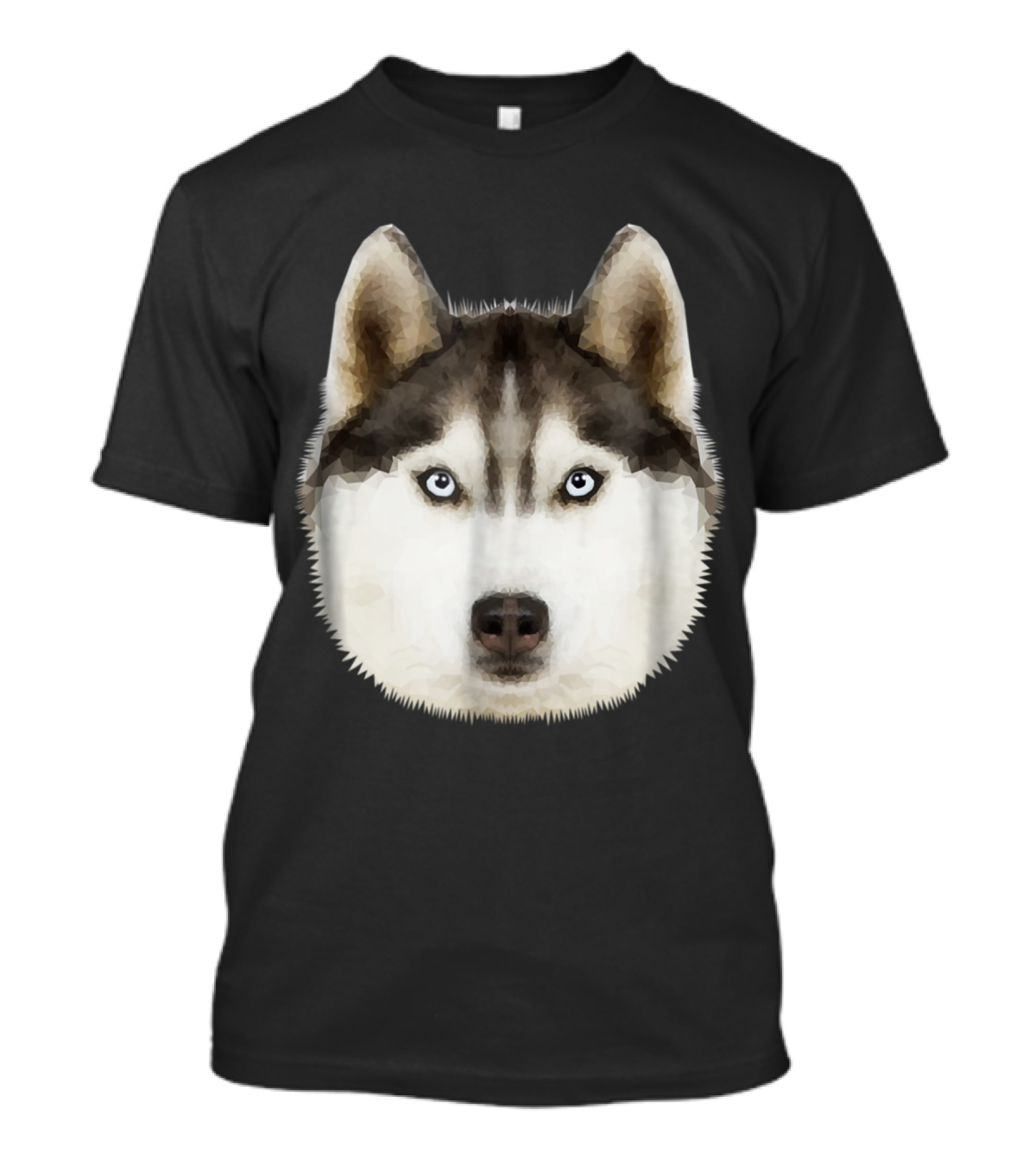 Husky Portrait I Sweet Idea Dog T-Shirt