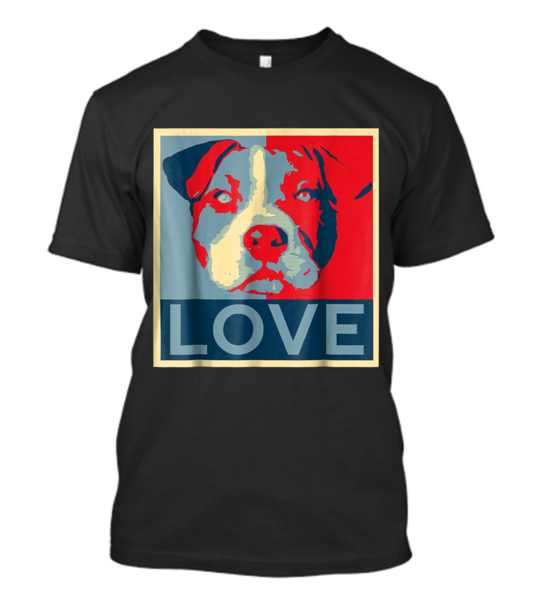 Pitbull Love Hope T-Shirt