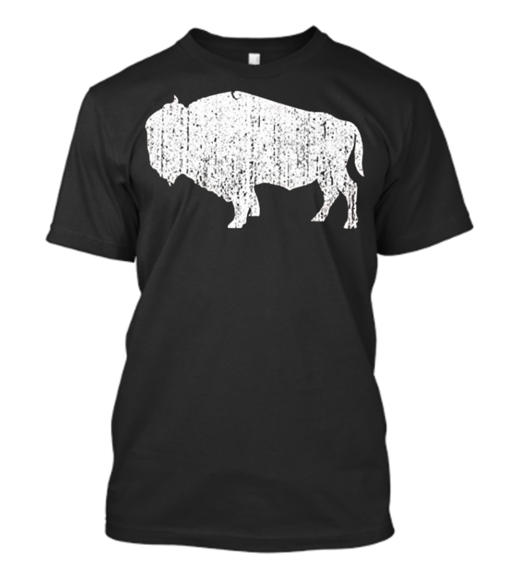 Vintage Distressed American Bison Buffalo T-Shirt