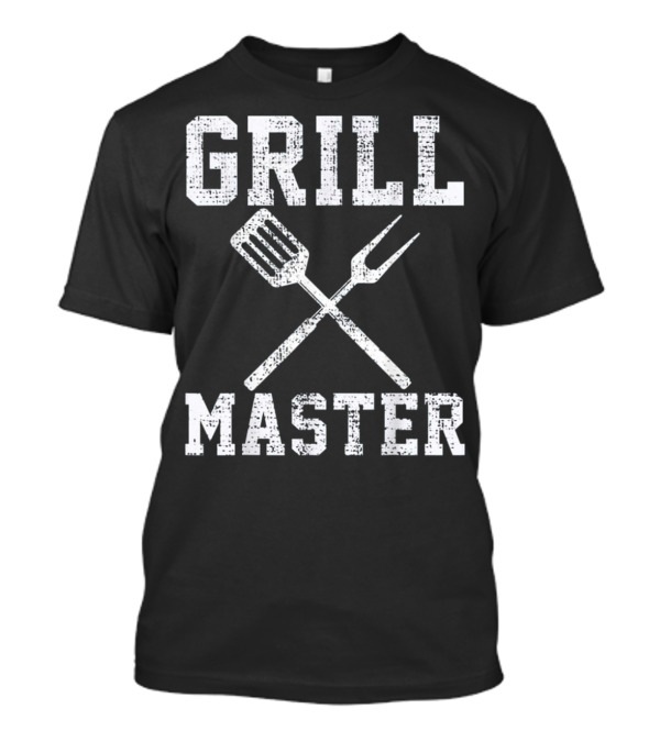 Grill Master BBQ Barbeque Grilling Grill Spatula Fork T-Shirt