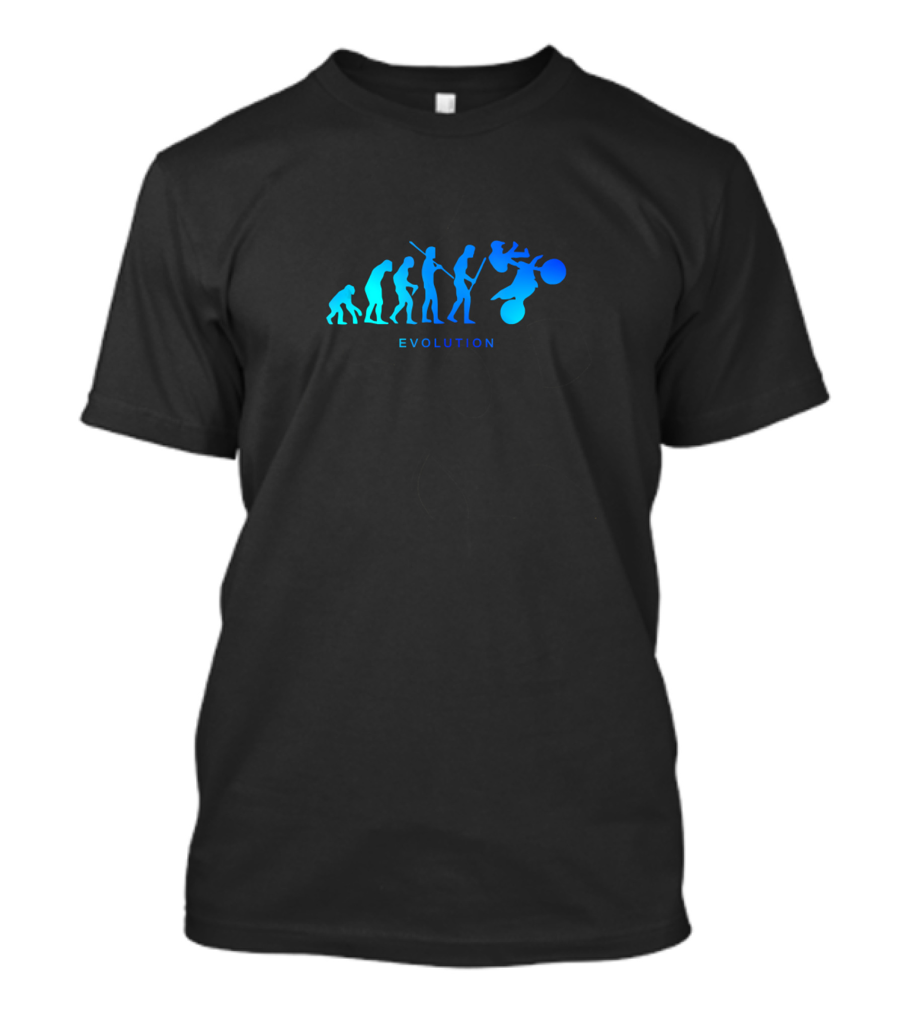Evolution Of Motocross Motorcycles In Silhouette Progression T-Shirt