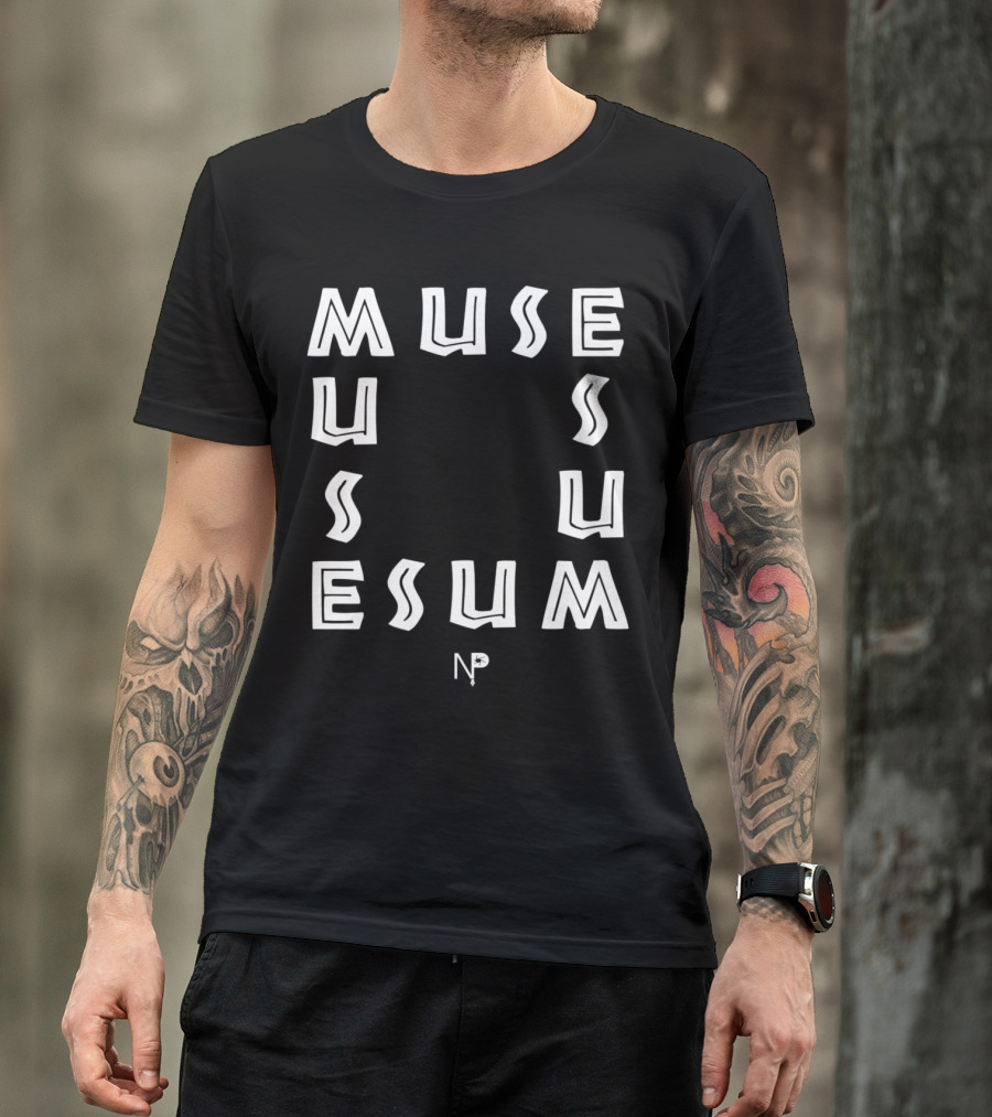 Muse Museum Poetry Photographer Sphere T-Shirt