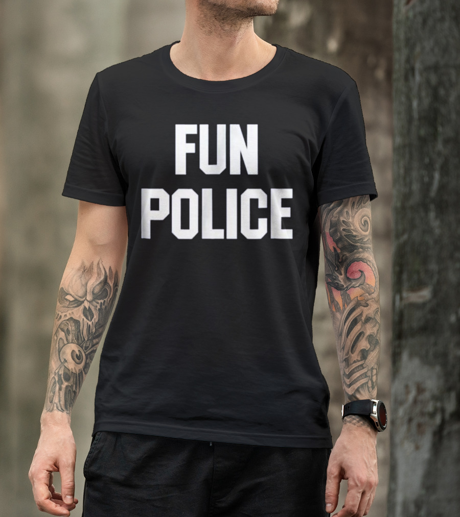 Fun Police Humor Wardrobe Wet Blanket Text T-Shirt