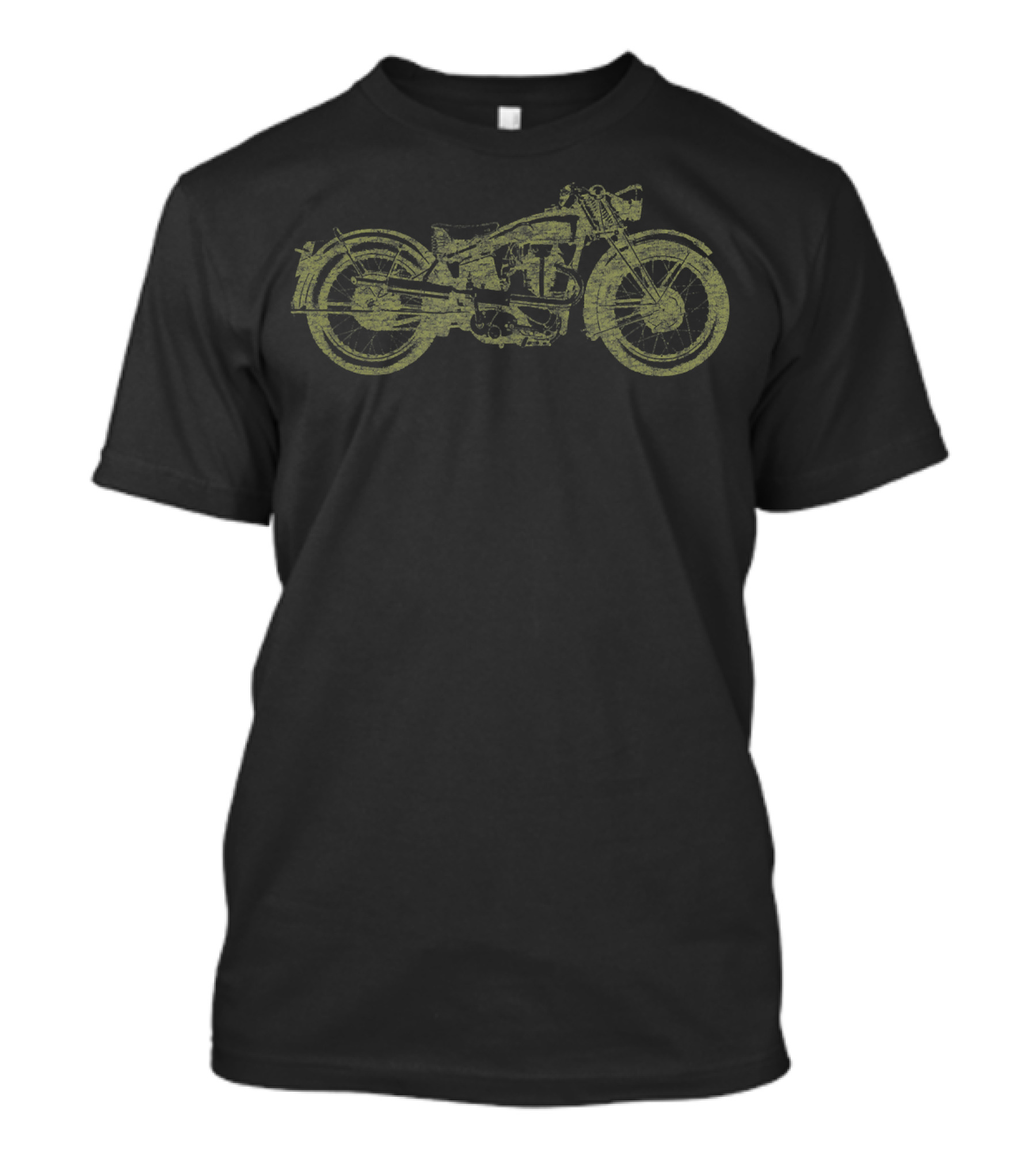 Vintage Classic American Roadster Motorcycle Mot Iconic T-Shirt