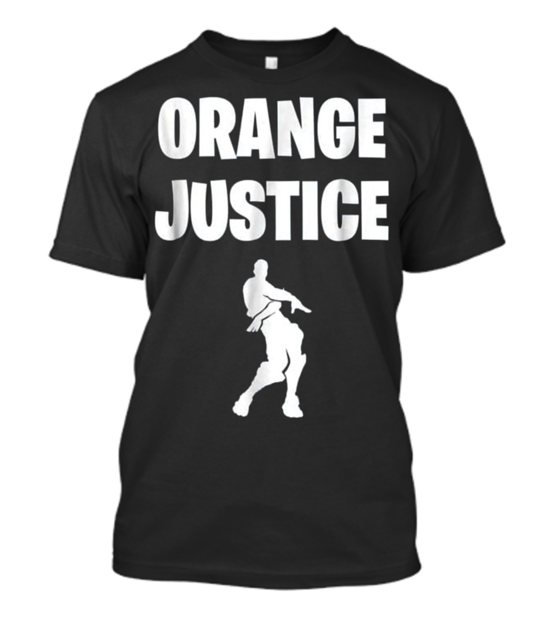 Orange Justice Dance Meme Silhouette Movement T-Shirt