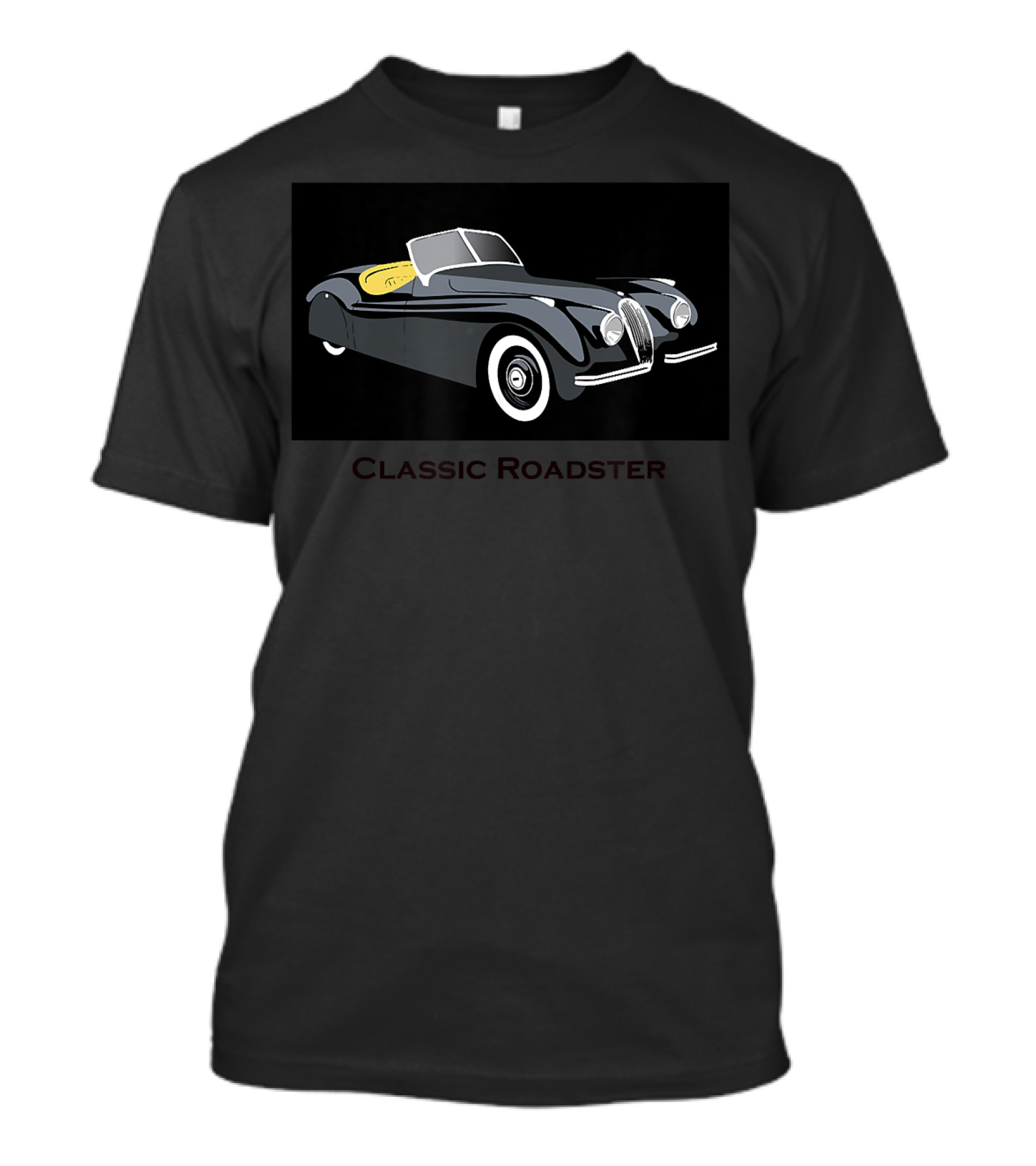 Classic Roadster Iconic 1950s Sports Car T-Shirt