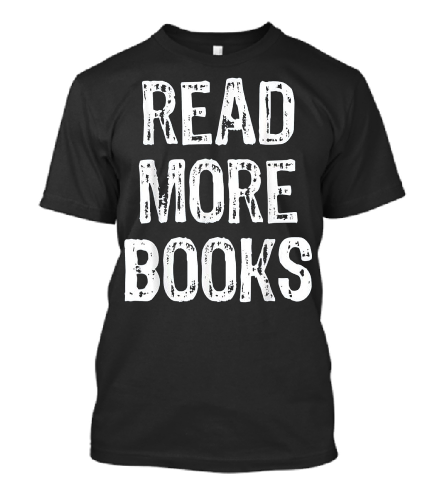 Read More Books Reading Typography T-Shirt