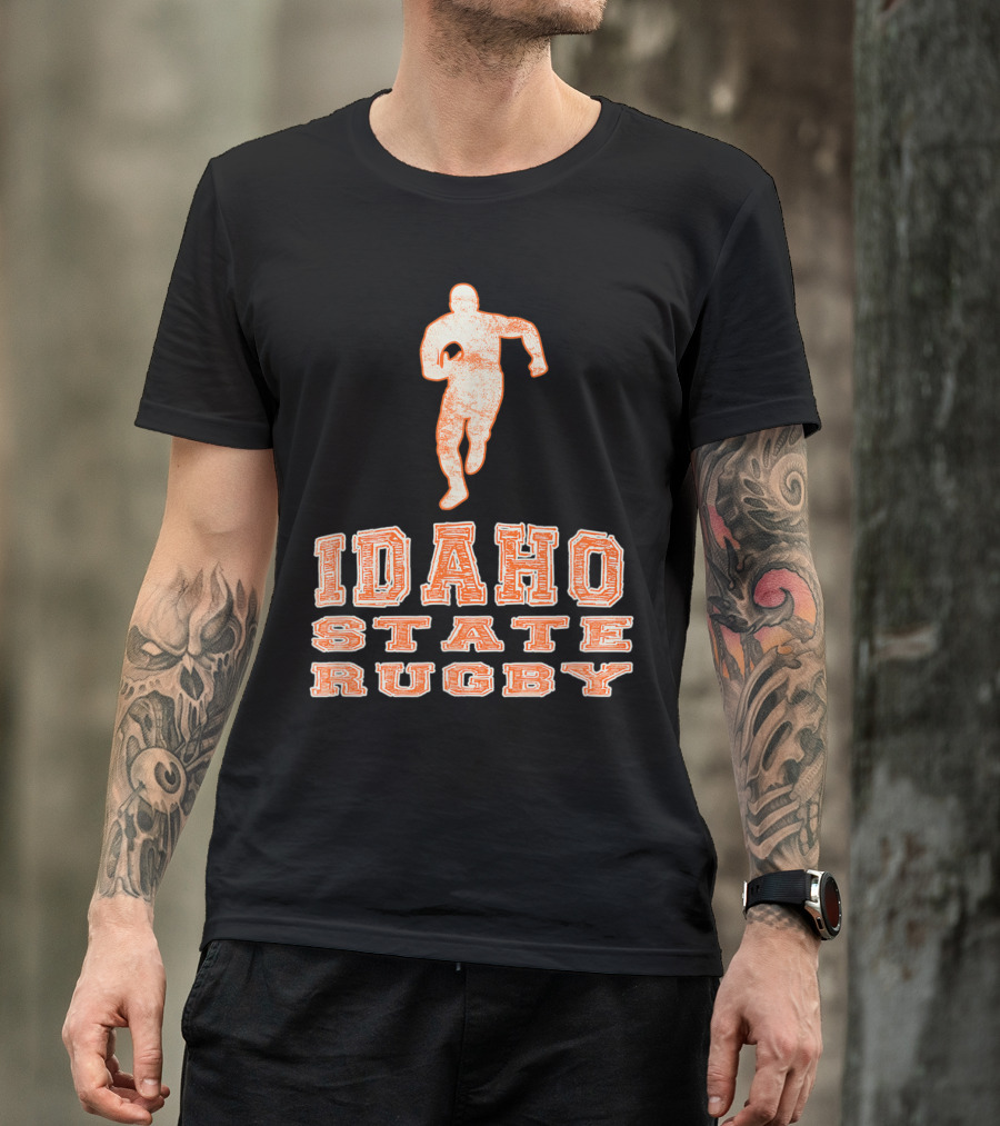 Idaho State Rugby Vintage Athlete T-Shirt