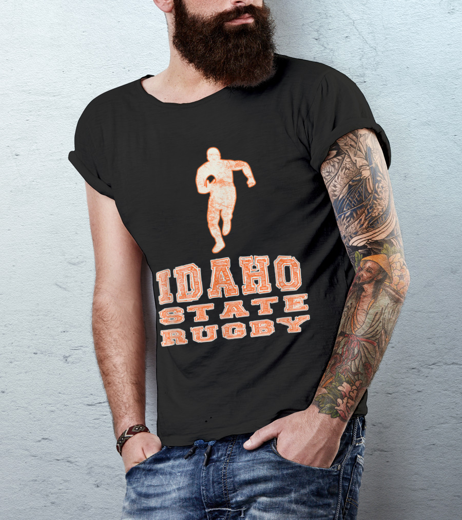 Idaho State Rugby Vintage Athlete T-Shirt