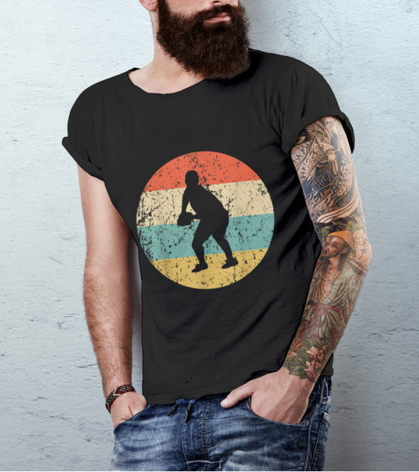 Vintage Rugby Silhouette Stripes T-Shirt