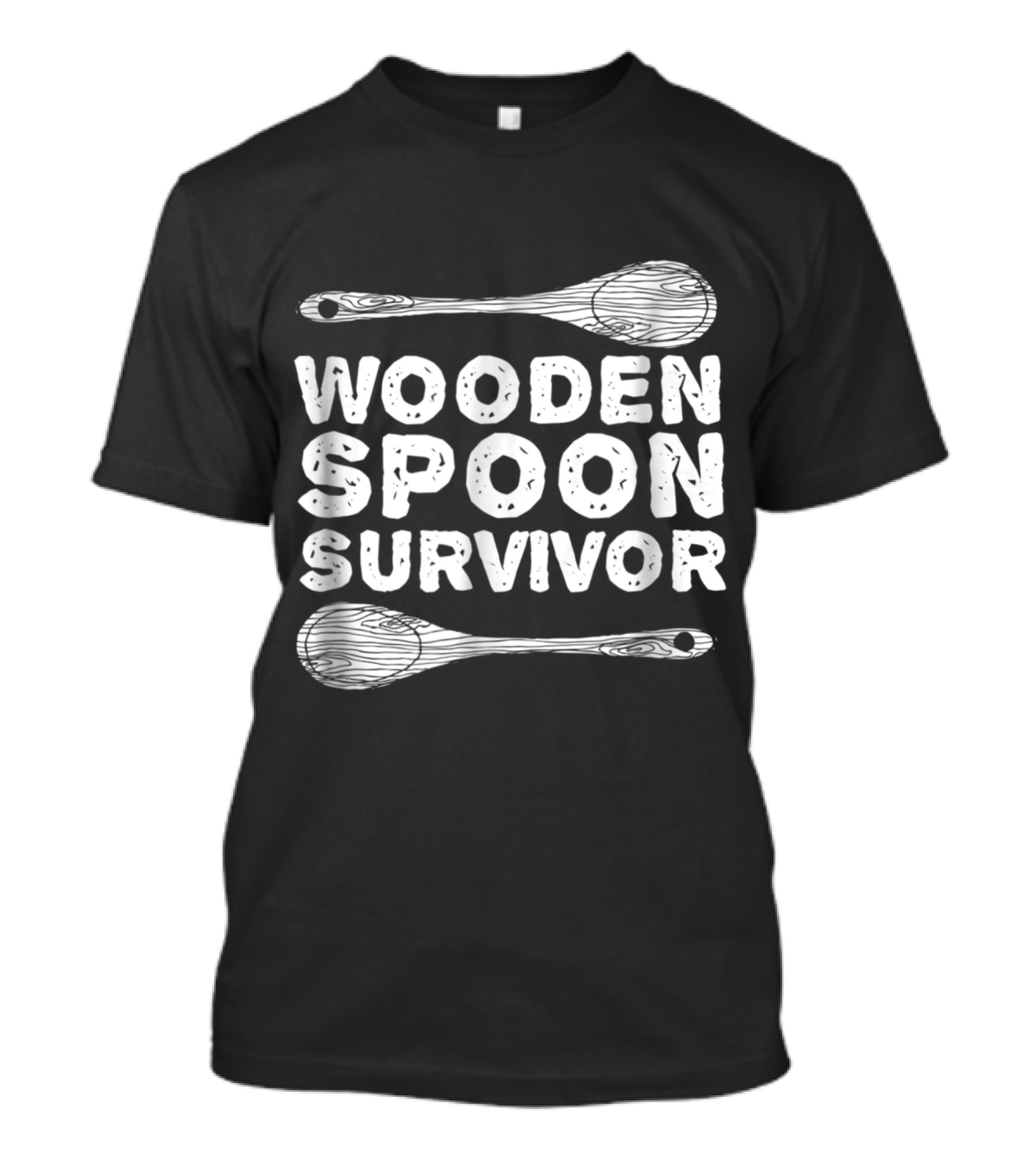 Wooden Spoon Survivor Humorous Kitchen Cooking T-Shirt