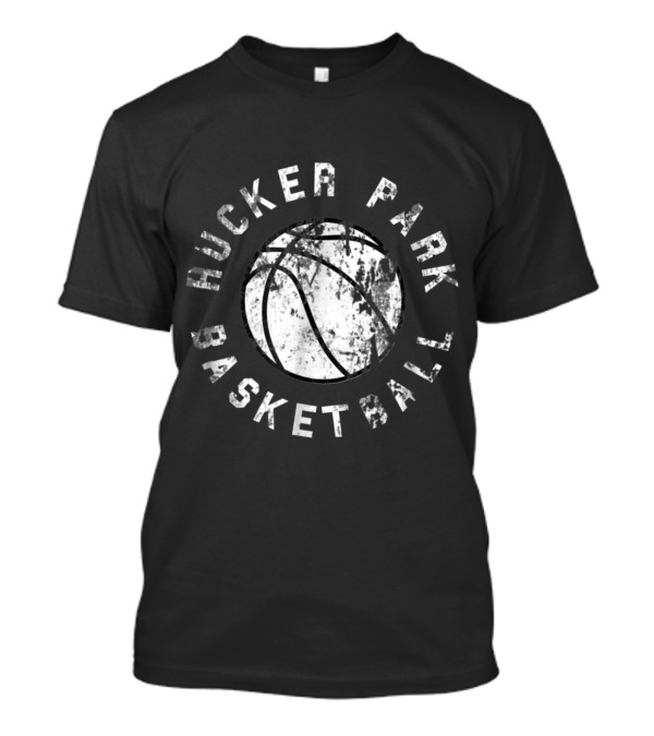 Rucker Park New York City Basketball Mens Plaque Grunge T-Shirt