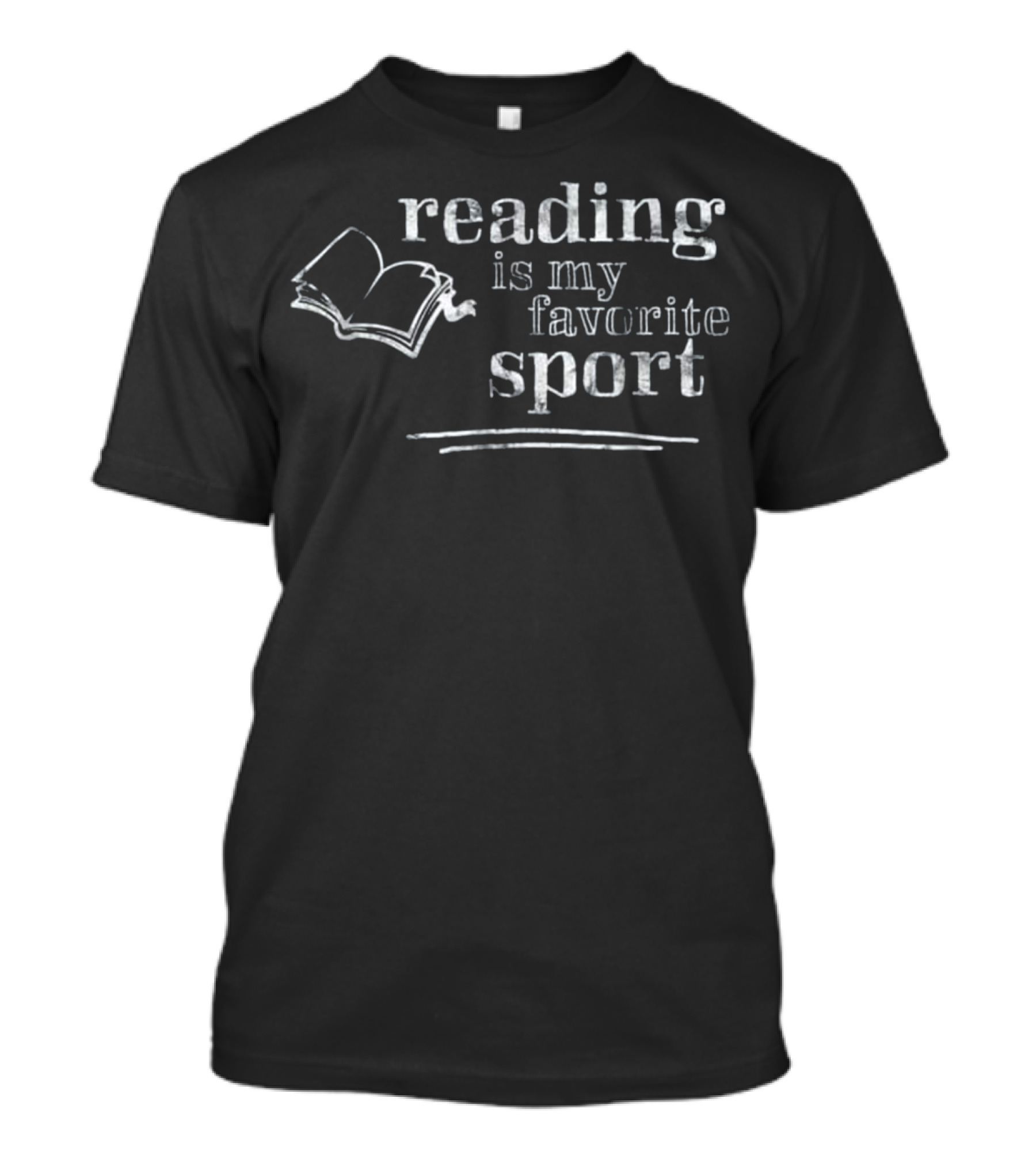 Reading Is My Favorite Sport Book T-Shirt