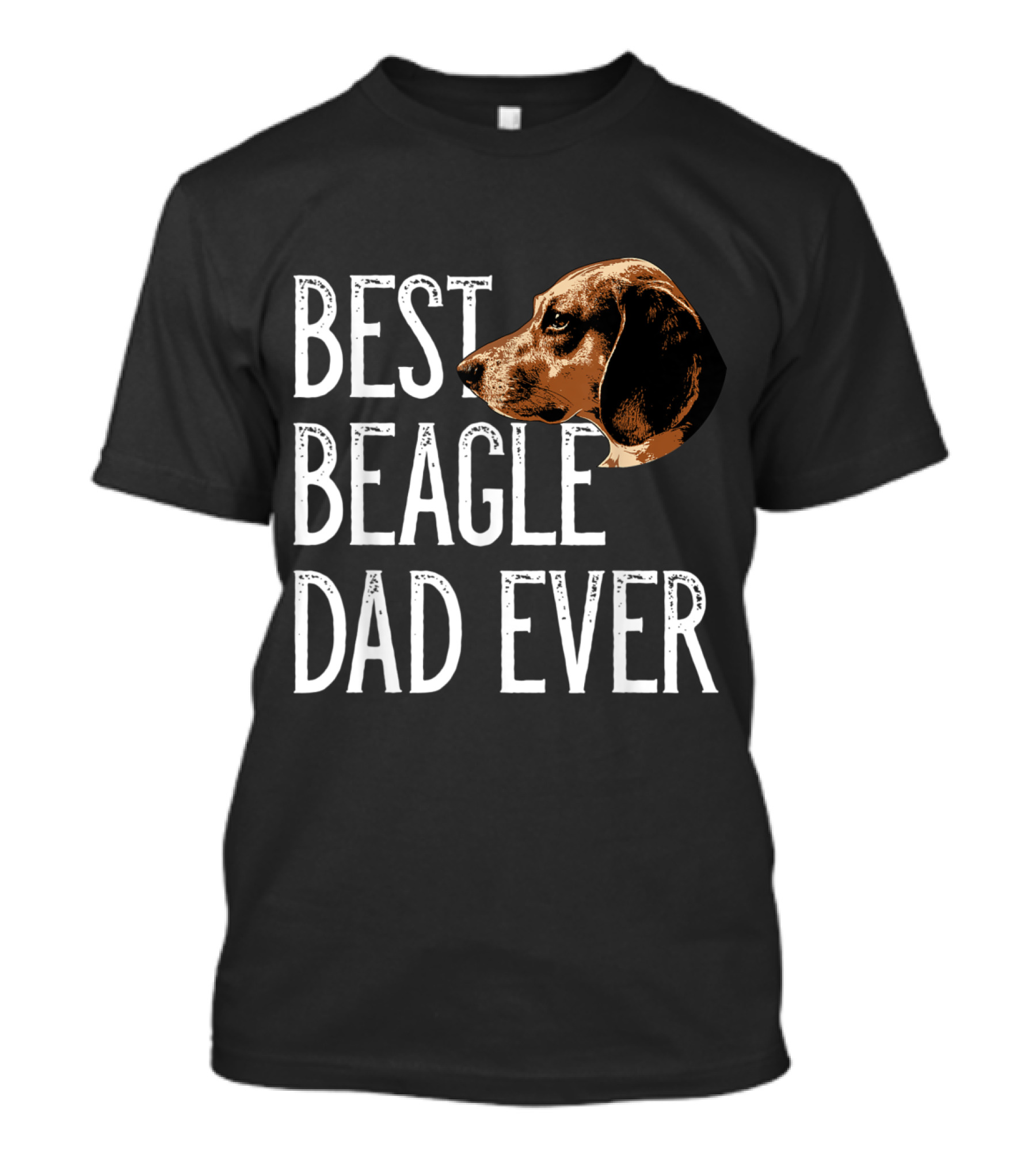 Best Beagle Dad Ever Mens Beagle T-Shirt