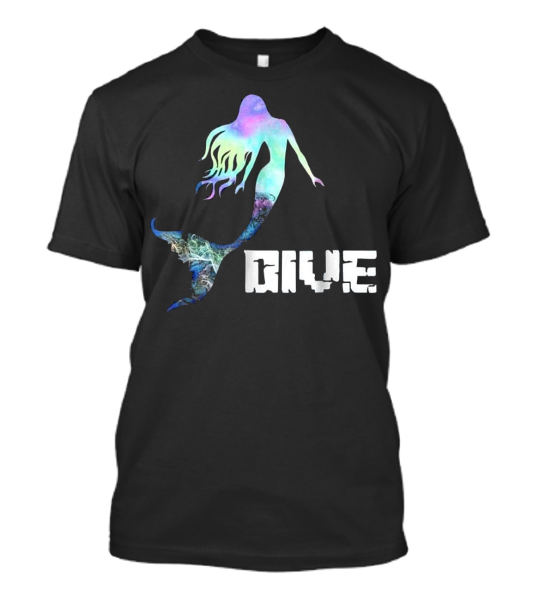 Dive Love Scuba Mermaid T-Shirt