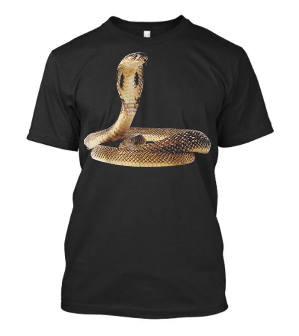 Cobra Snake Hooded Serpent Coiled T-Shirt