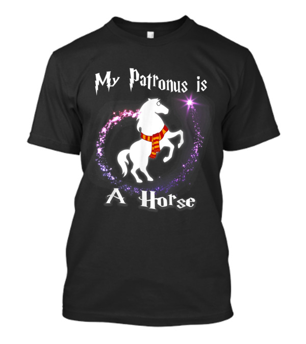 Wizarding World Humor: My Patronus Is A Horse With Magical Sparkle T-Shirt