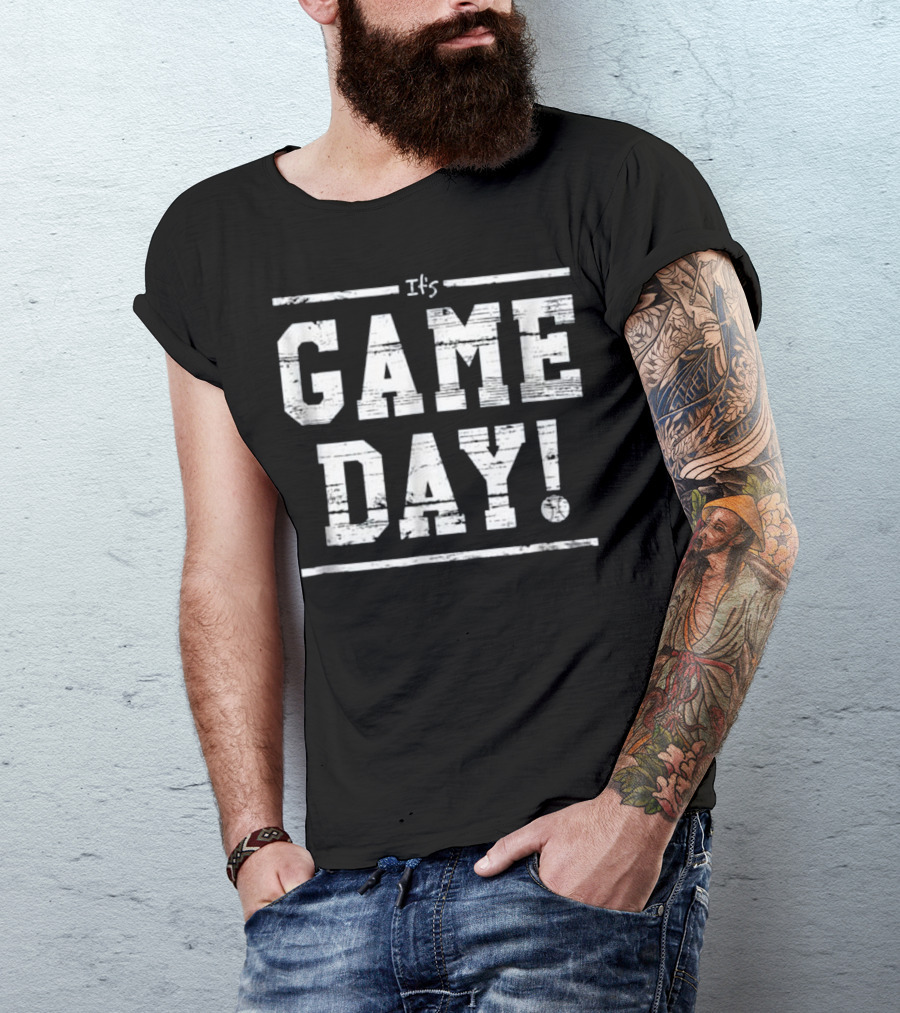 It's Game Day Baseball Tailgate Fun Game Day T-Shirt