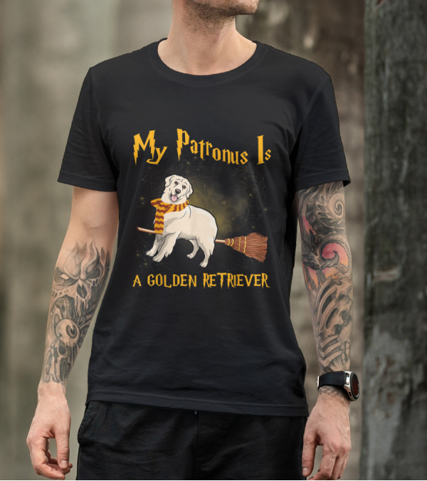 My Patronus Is A Golden Retriever T-Shirt
