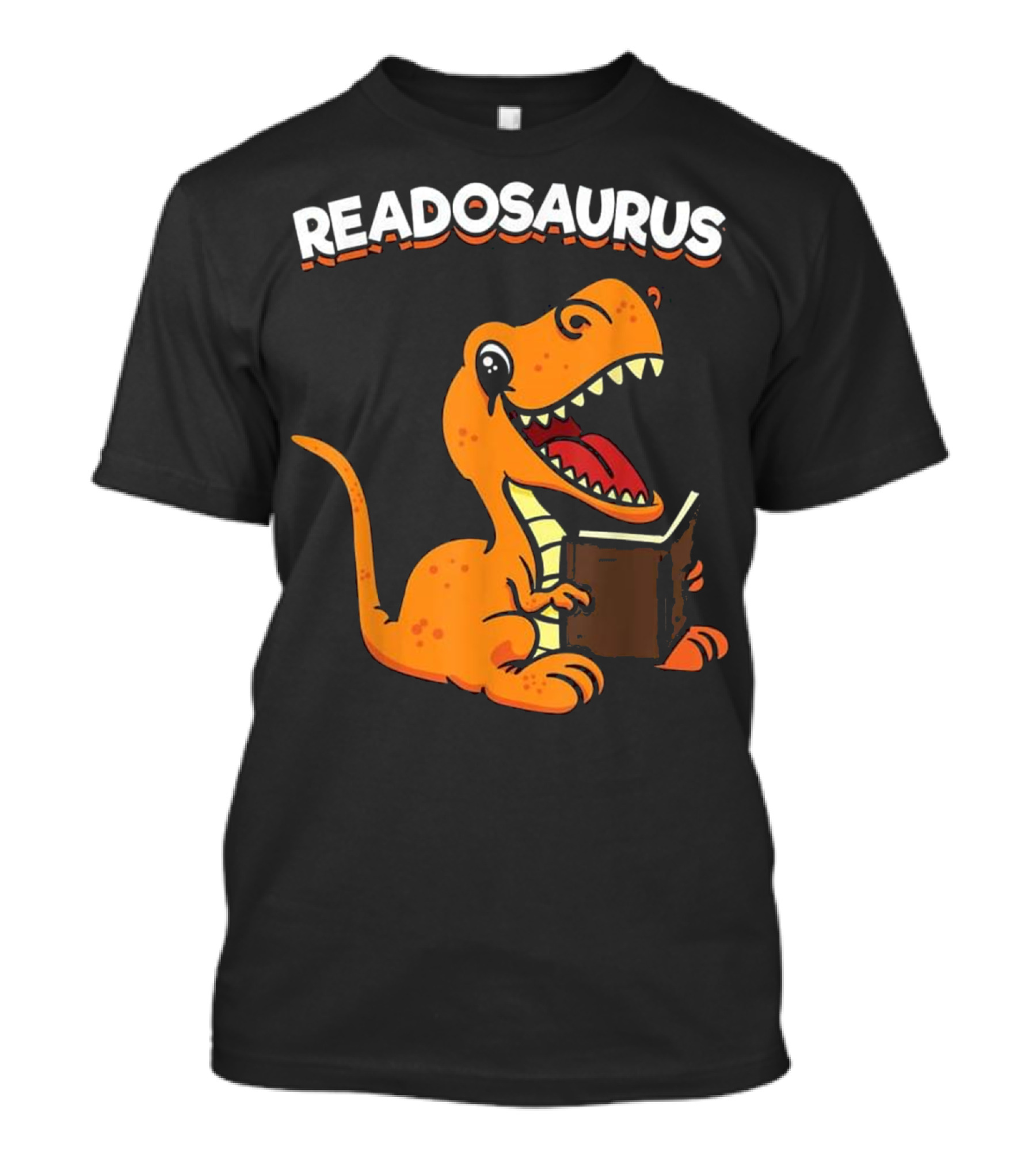 READOSAURUS Dinosaur Reading Book Dino T-Shirt