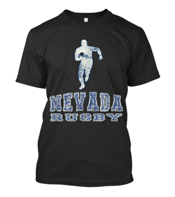 Nevada Rugby Vintage Running Player T-Shirt