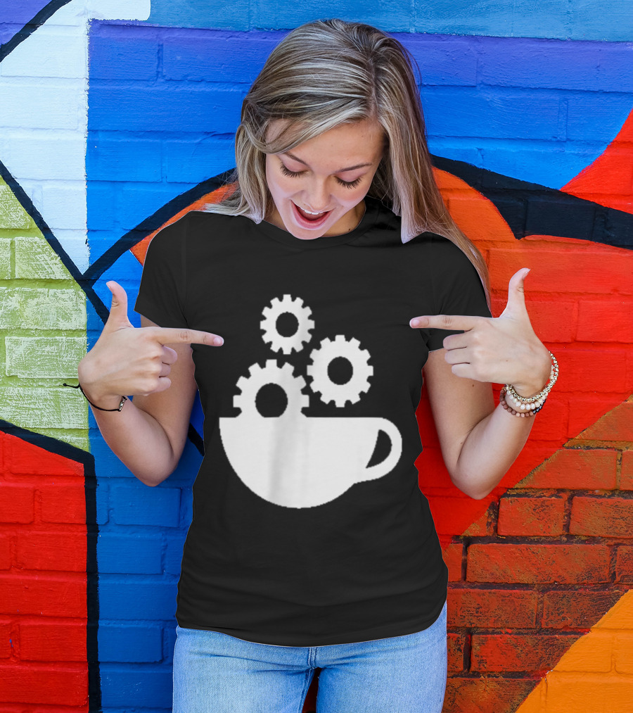 Work Coffee Gears Speakeasy Impact T-Shirt