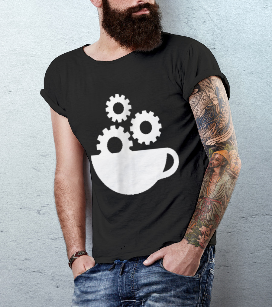 Work Coffee Gears Speakeasy Impact T-Shirt