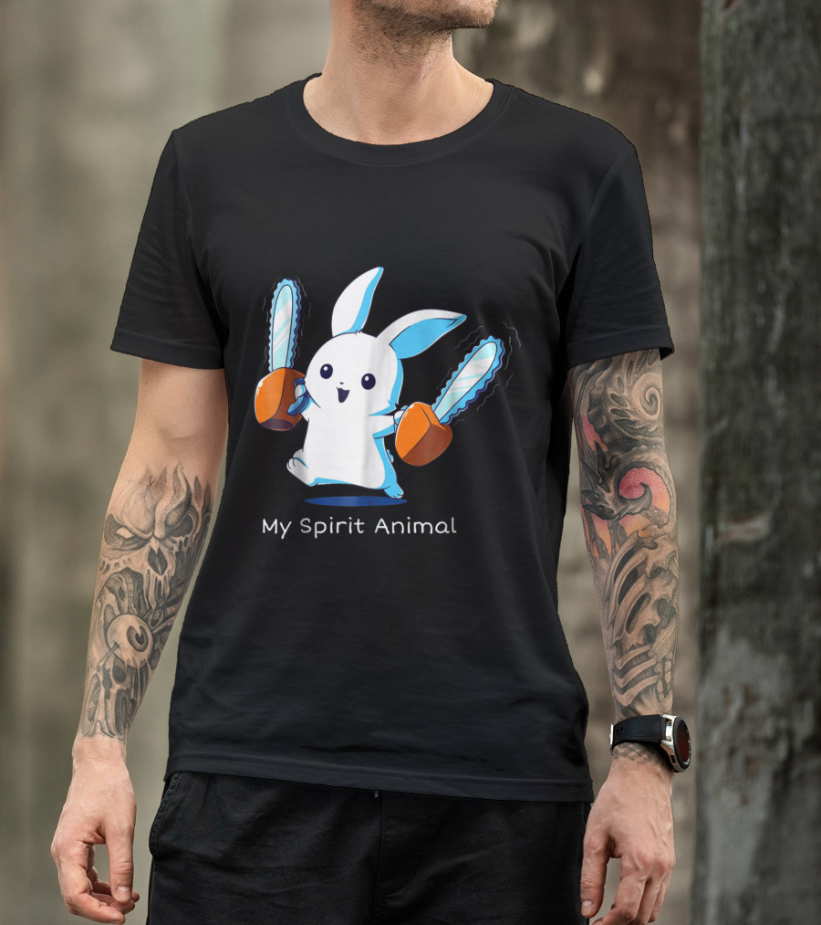 Running With Chainsaws My Spirit Animal T-Shirt