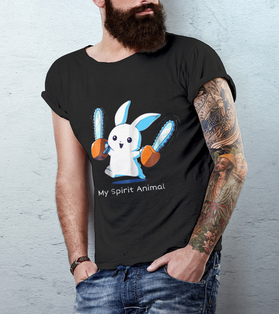 Running With Chainsaws My Spirit Animal T-Shirt