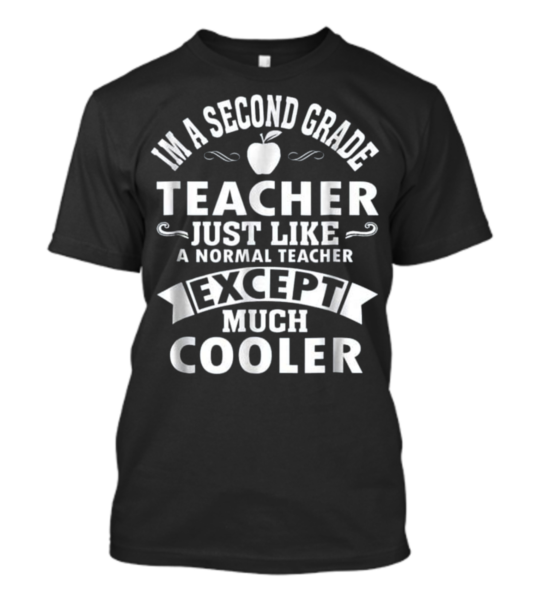 I'm A Second Grade Teacher Just Like A Normal Teacher Except Much Cooler T-Shirt