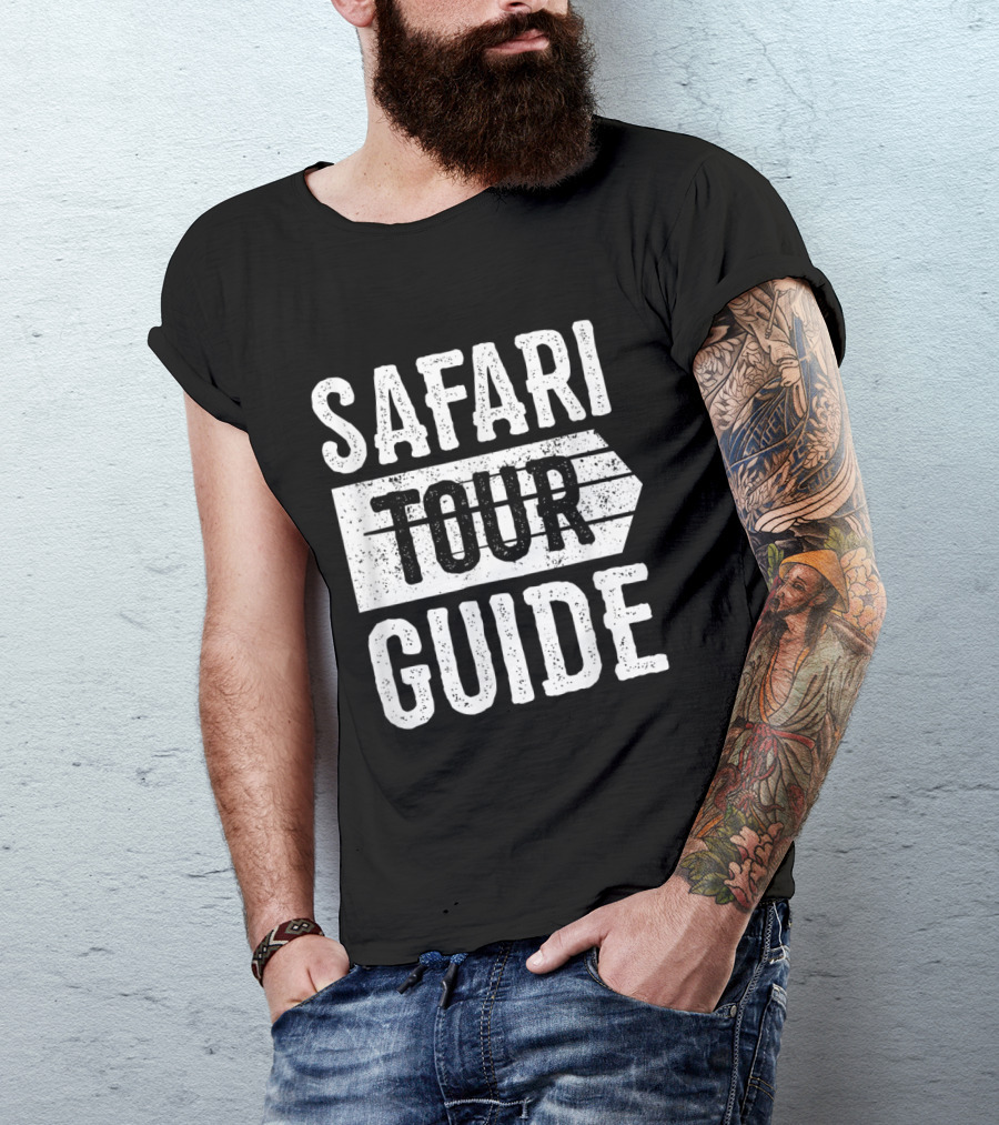 Safari Tour Guide Funny Halloween Cos T-Shirt