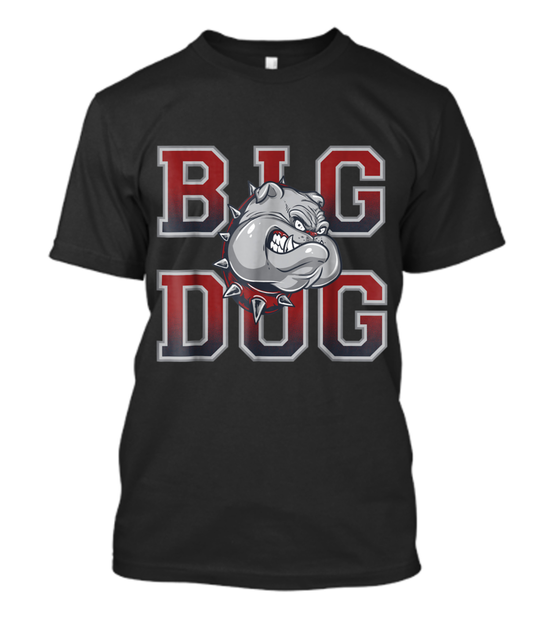 Big Dog Bulldog Mens T-Shirt