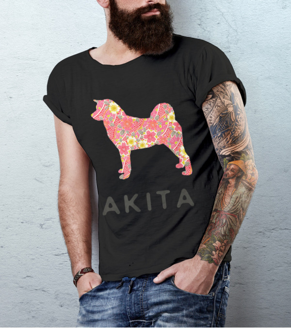 AKITA Sakura Cherry Blossom Floral T-Shirt