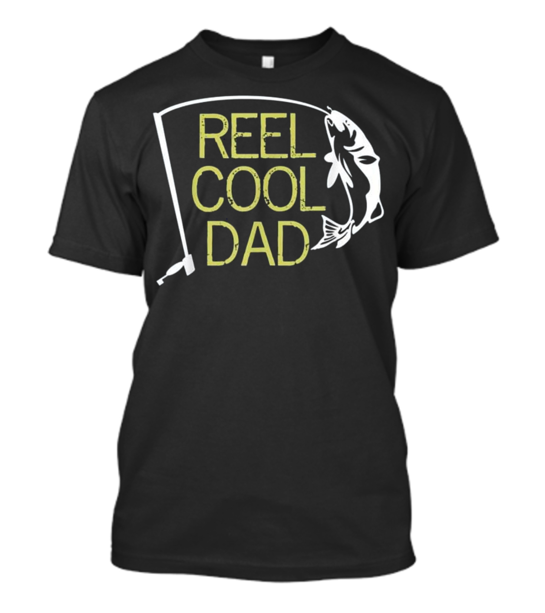 Reel Cool Dad Fishing Daddy Father's T-Shirt