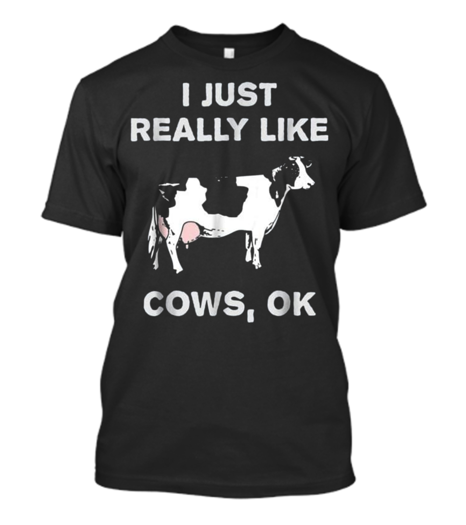 I Just Really Like Cows OK Funny Cow I Just Really Like Cows OK T-Shirt