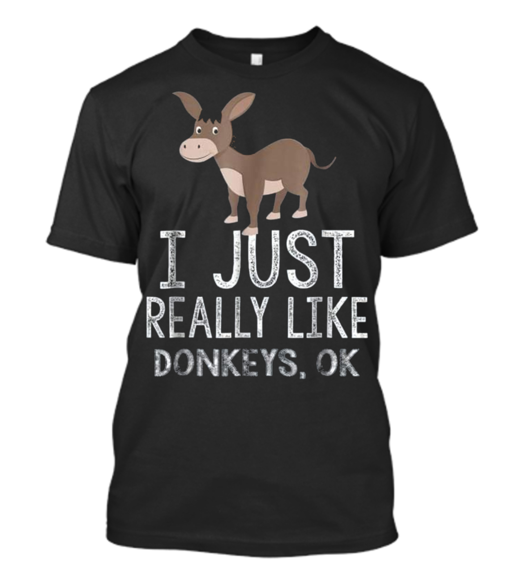 I Just Really Like Donkeys OK T-Shirt