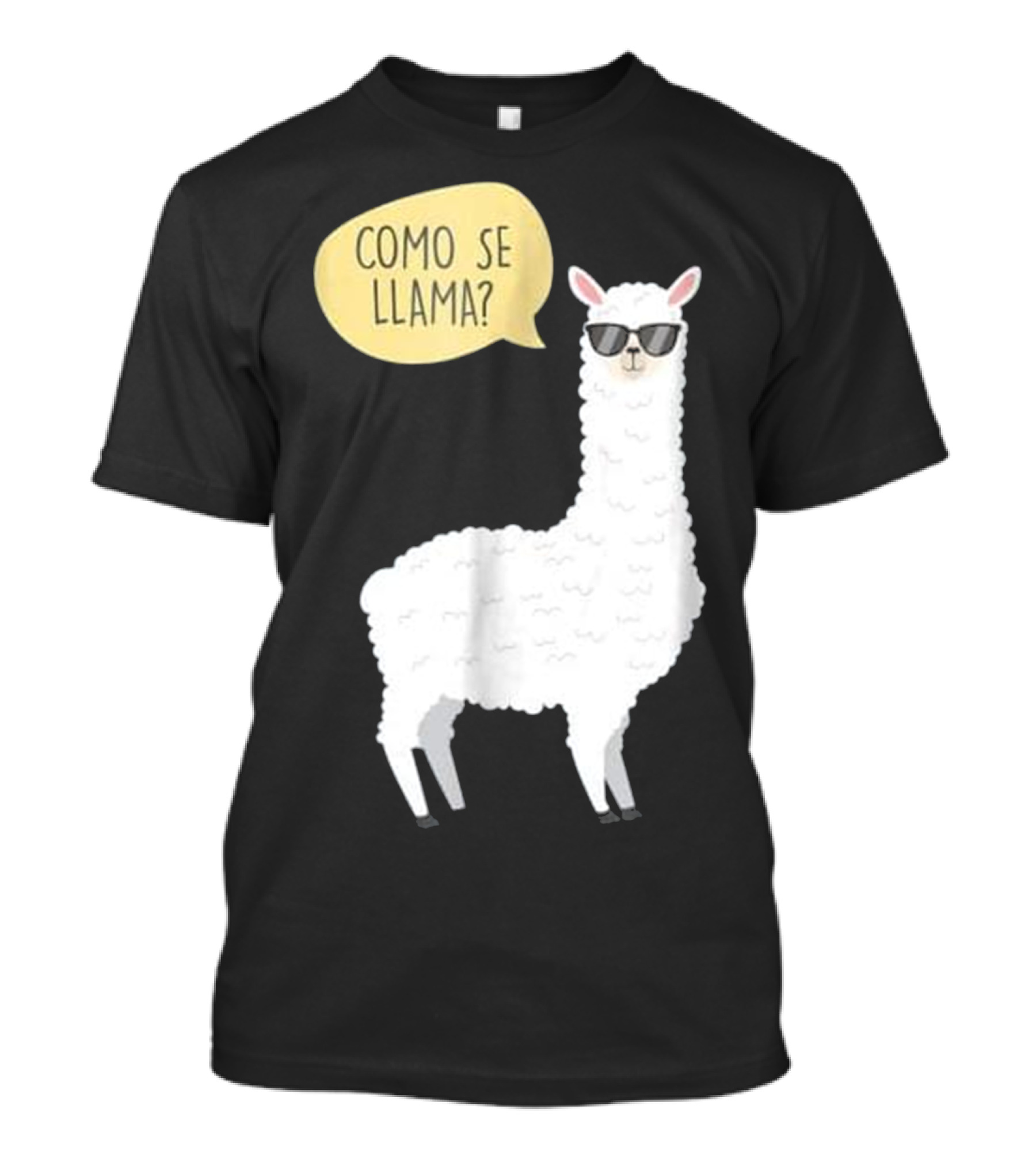 Como Se Llama Alpaca With Sunglasses For Alpaca Lover T-Shirt