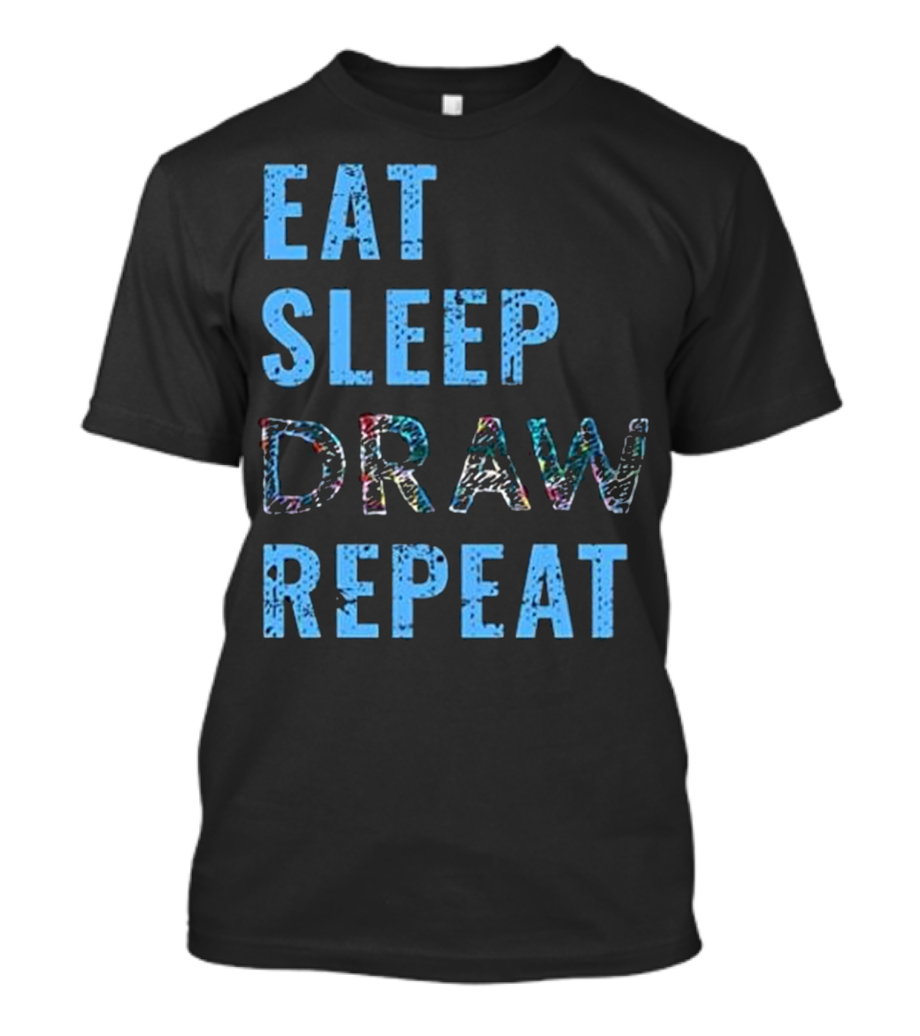 Eat Sleep Draw Repeat T-Shirt