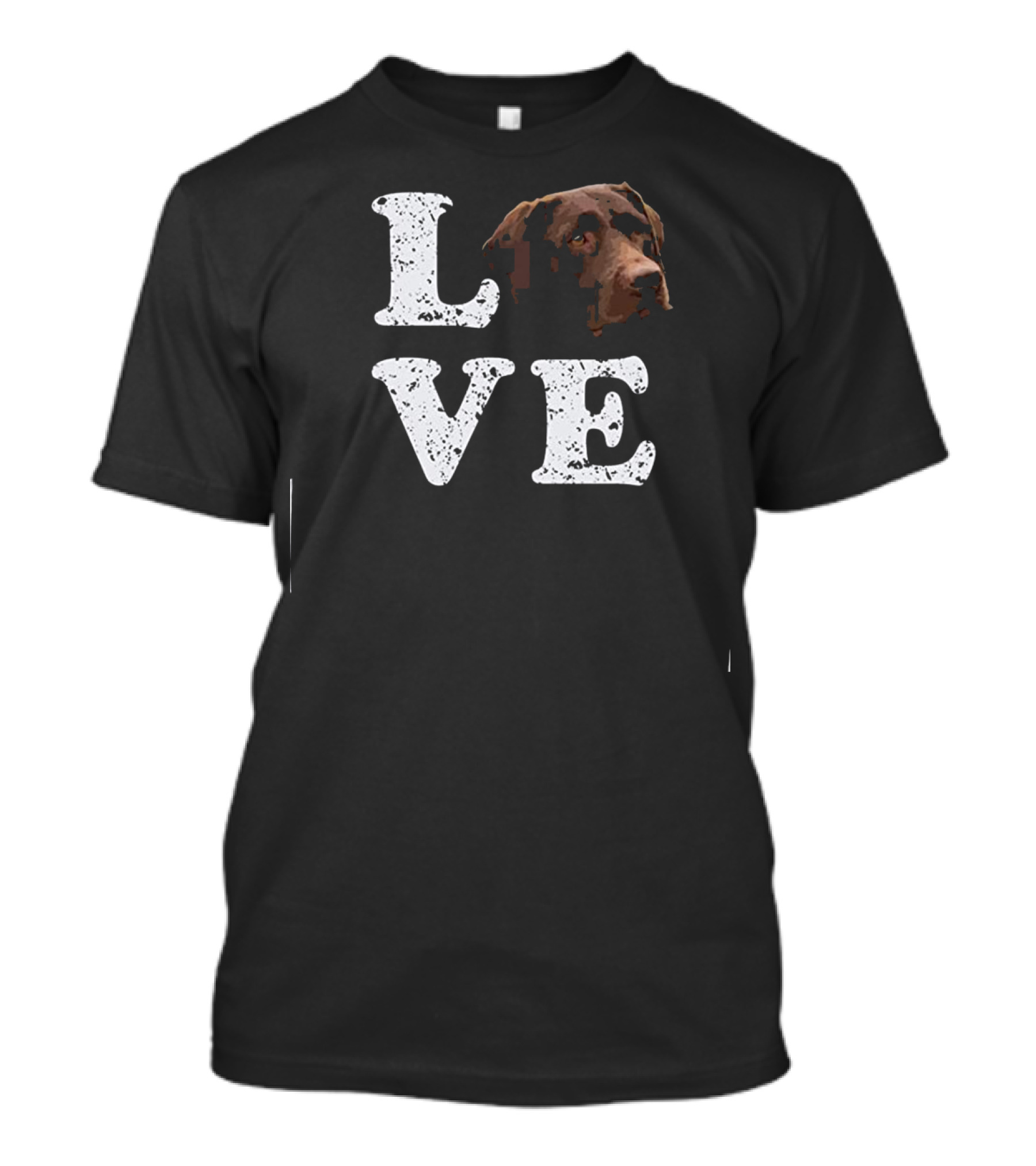 I Love My Chocolate Lab Labrador Love Dog T-Shirt