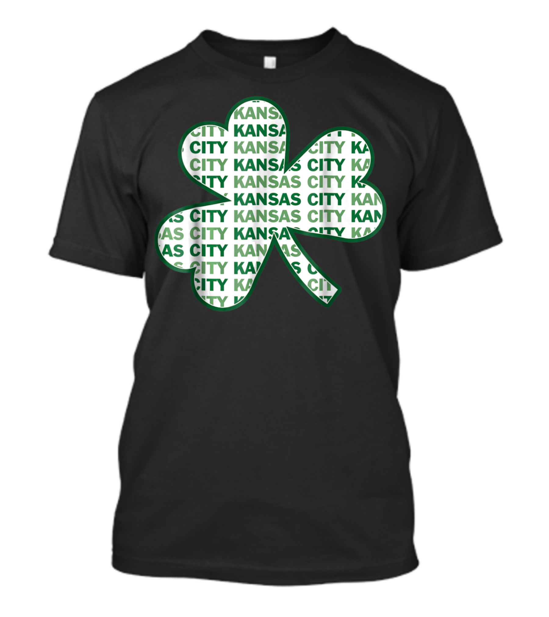 Kansas City Missouri St Patrick's Day Shamrock Kansas City T-Shirt