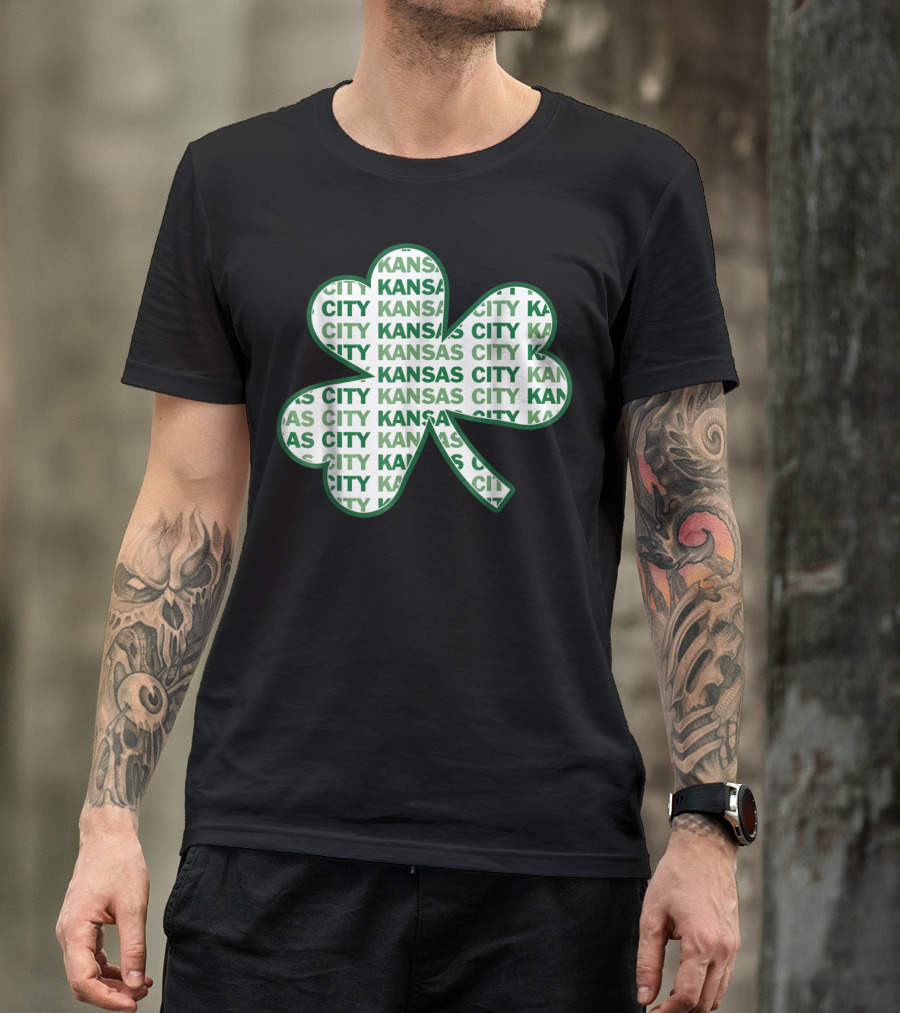 Kansas City Missouri St Patrick's Day Shamrock Kansas City T-Shirt