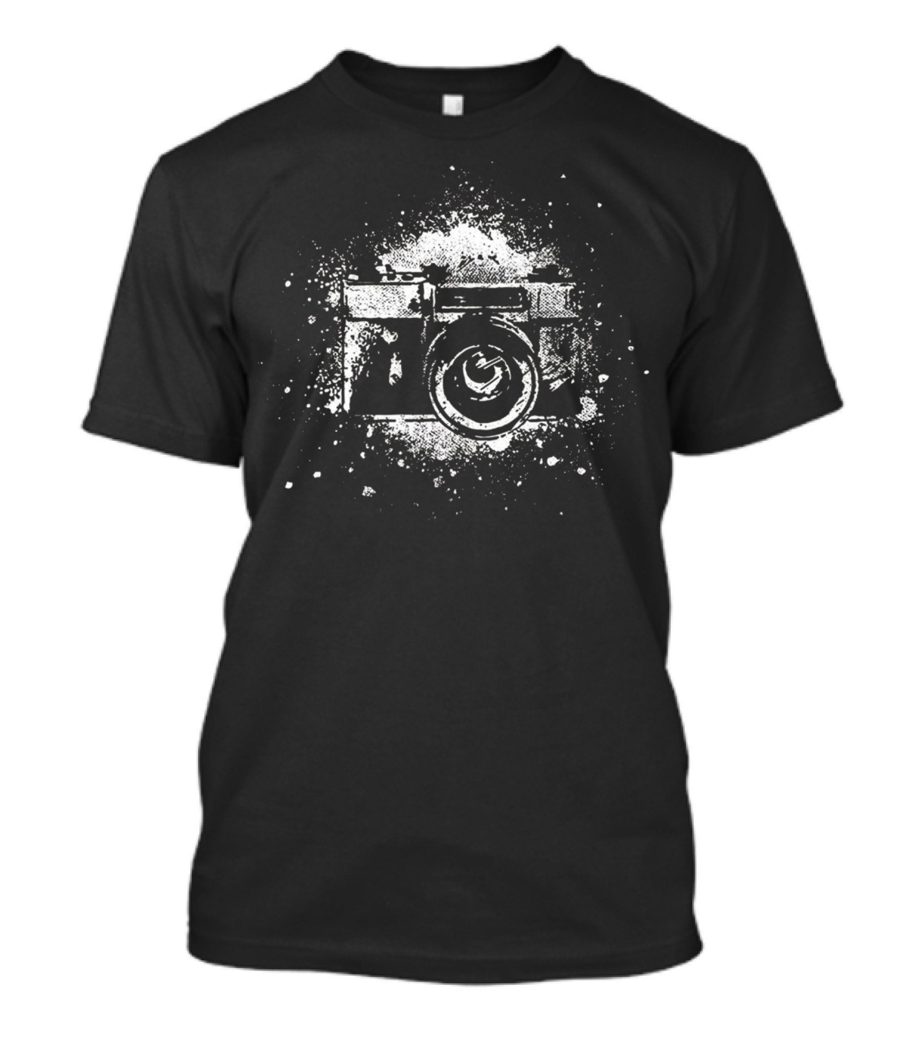 Photographer Camera Photography Retro Vintage Style Print T-Shirt
