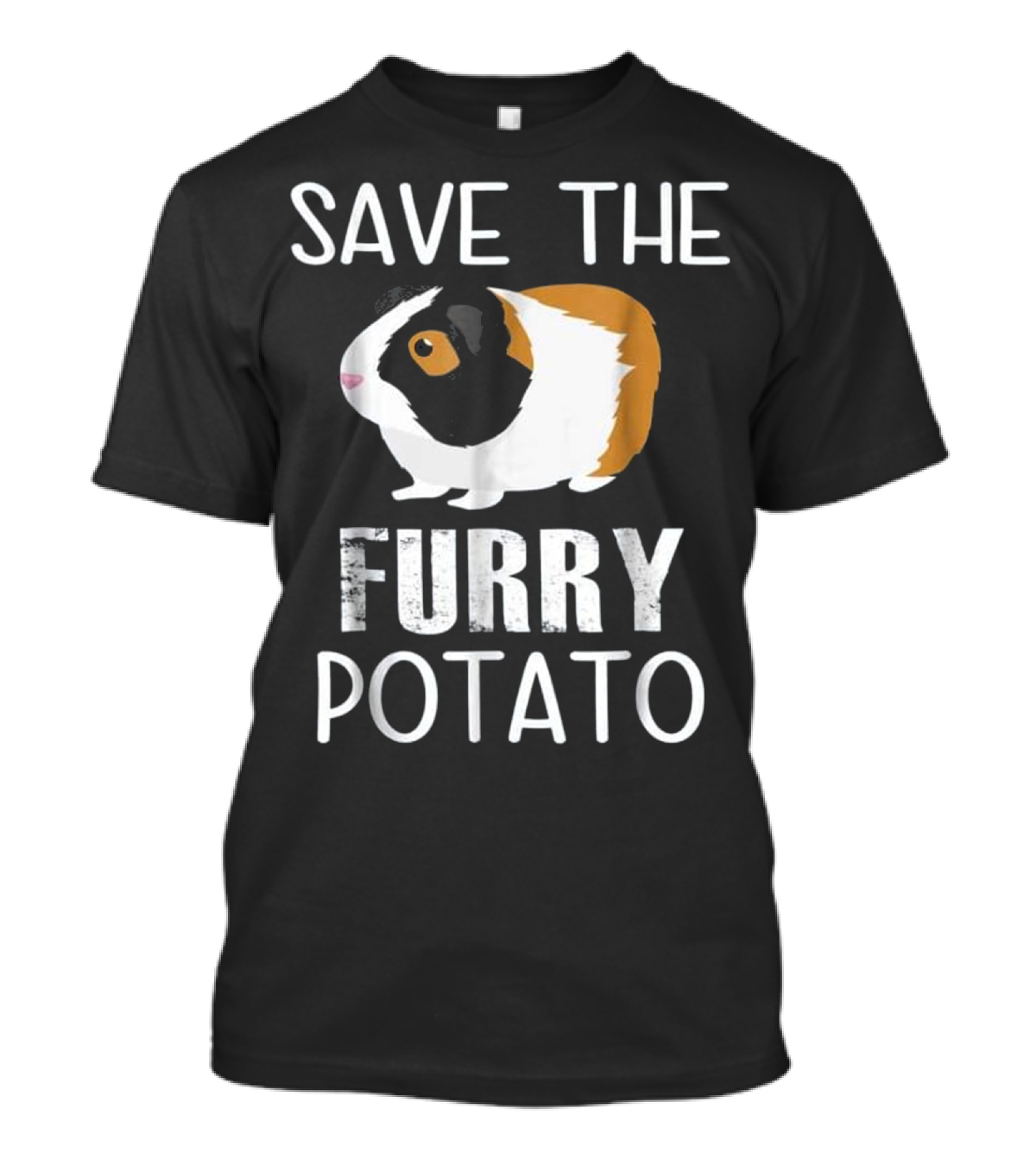 Save The Furry Potato Guinea Pig Love T-Shirt
