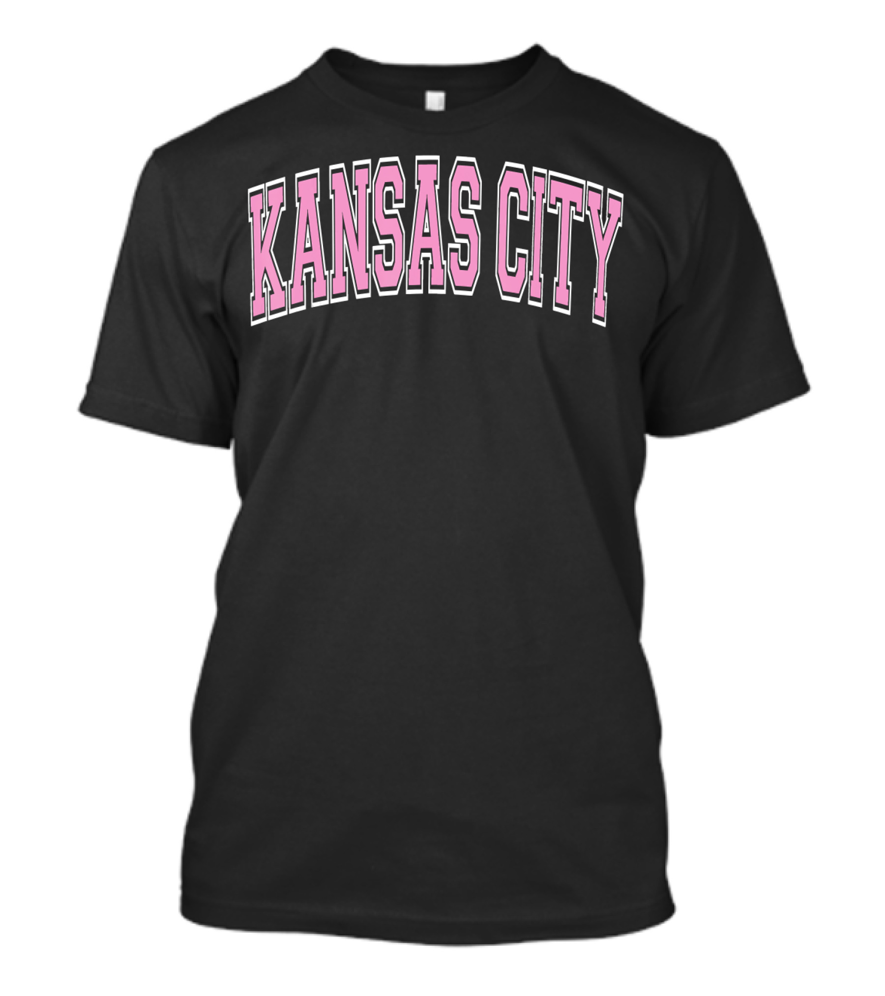 Kansas City Pink Varsity T-Shirt