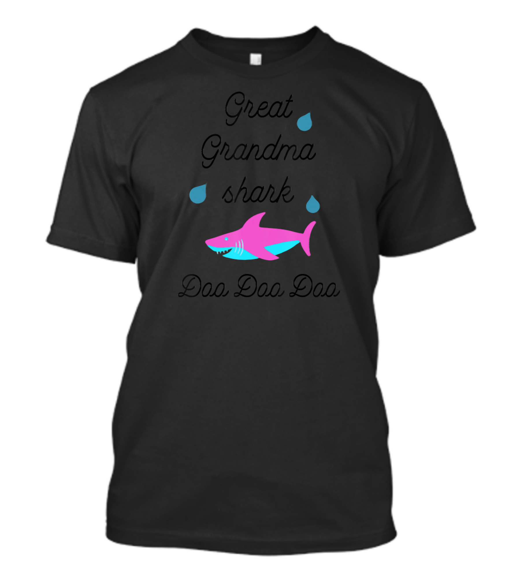 Great Grandma Shark Doo Doo Doo T-Shirt