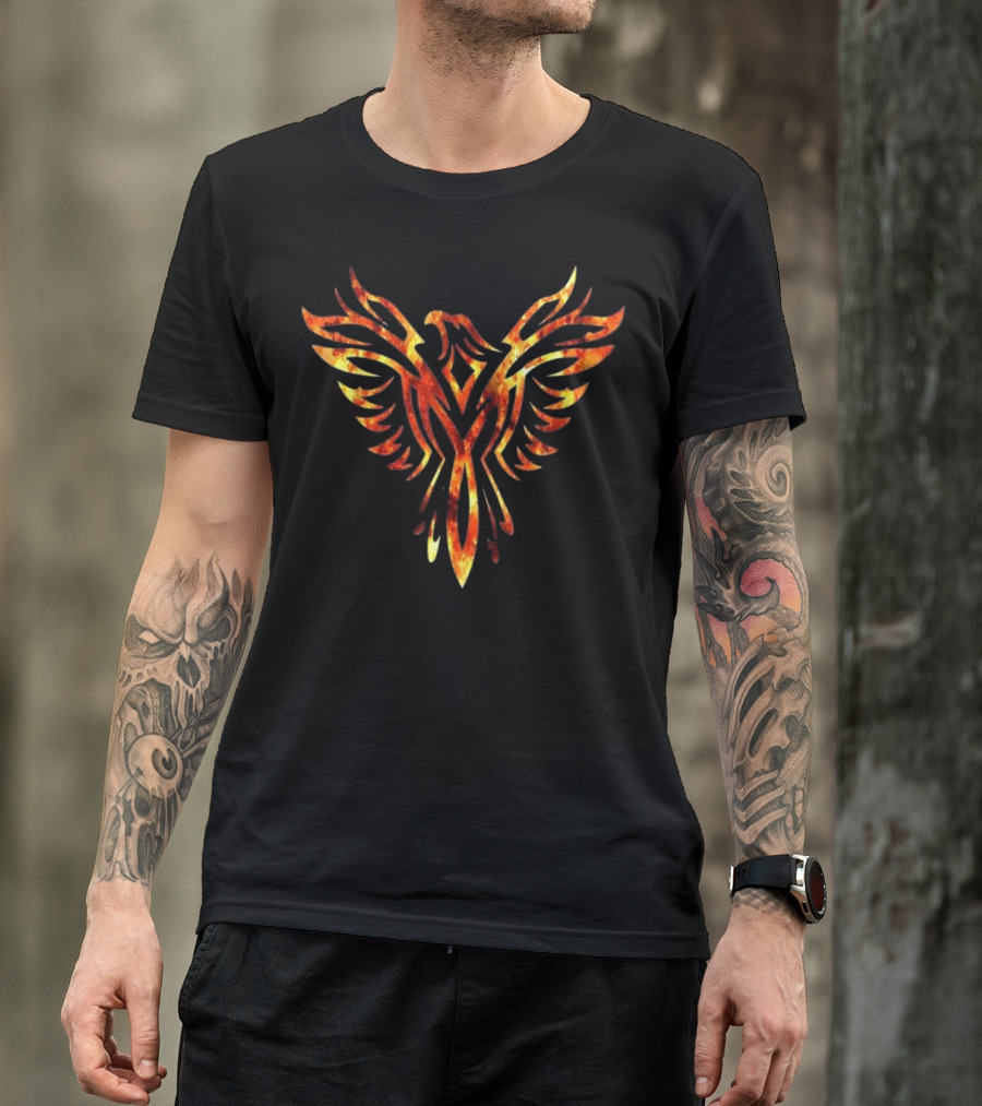 Rising Phoenix Flame Firebird T-Shirt