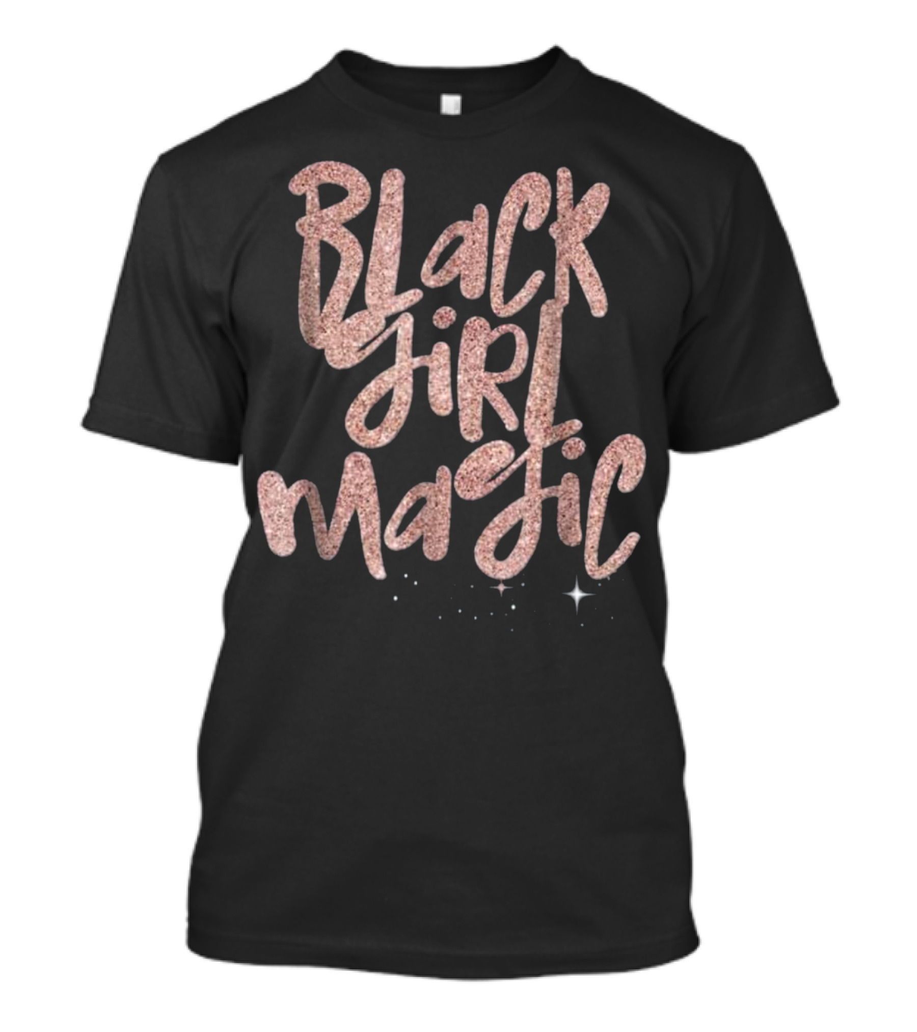 Black Girl Magic African Queen Rose Go T-Shirt