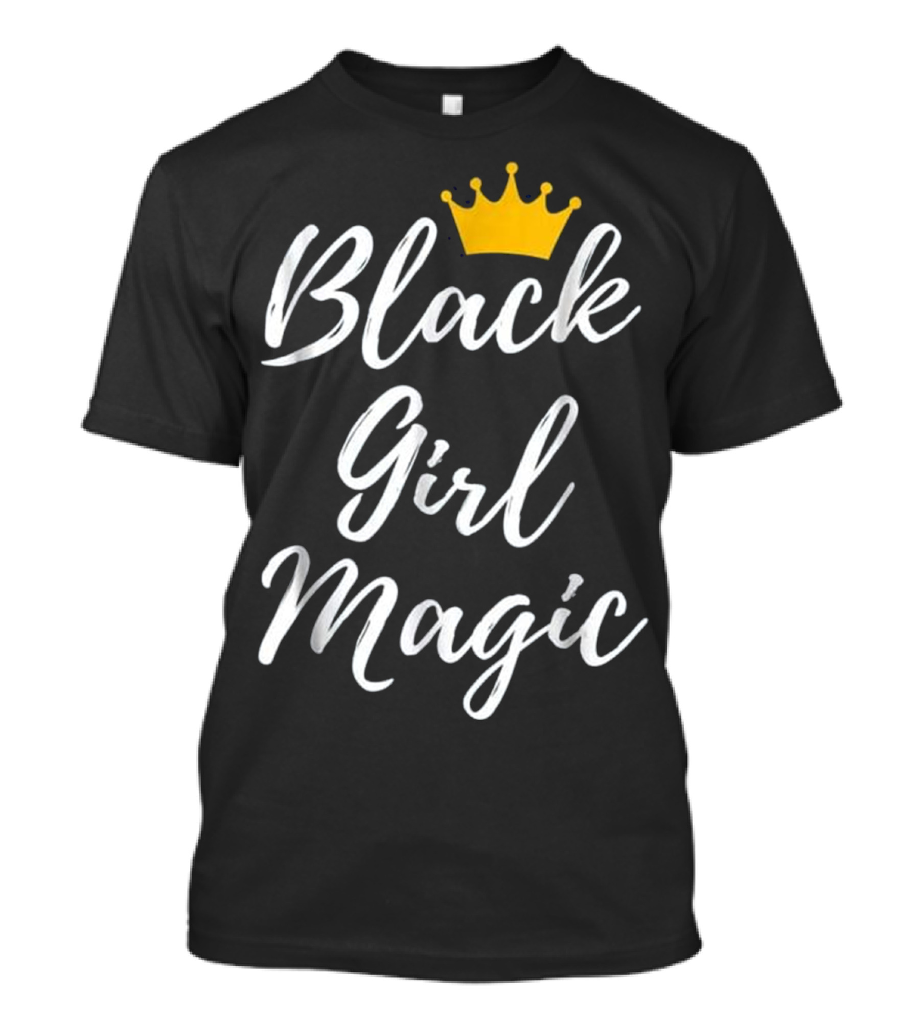 Black Girl Magic Crown Power T-Shirt